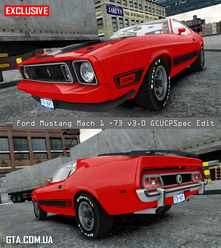 Ford Mustang Mach 1 1973 v3.0 GCUCPSpec Edit